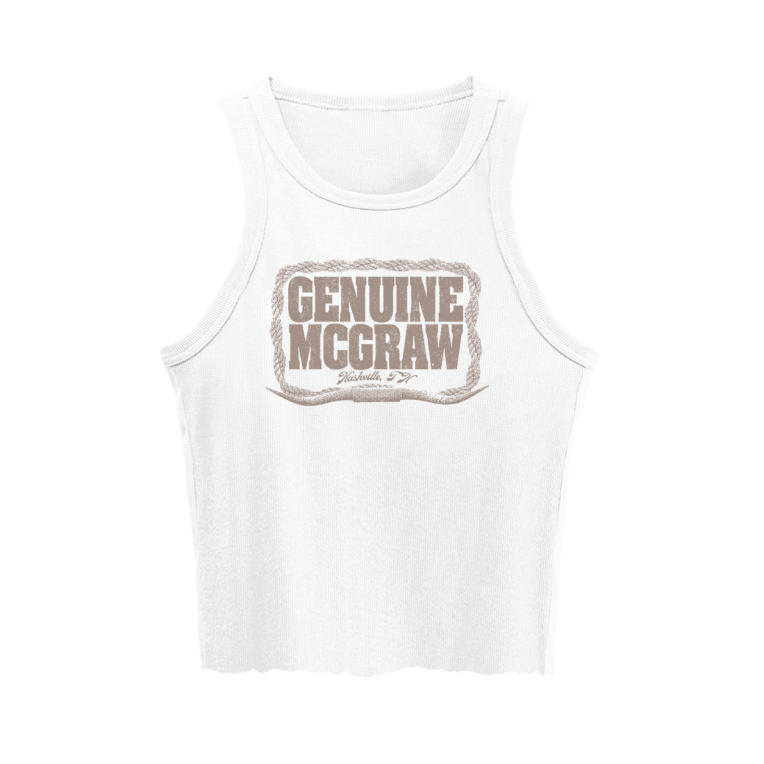 Genuine McGraw Ladies Crop Tank
