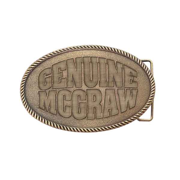 Genuine McGraw Belt Buckle
