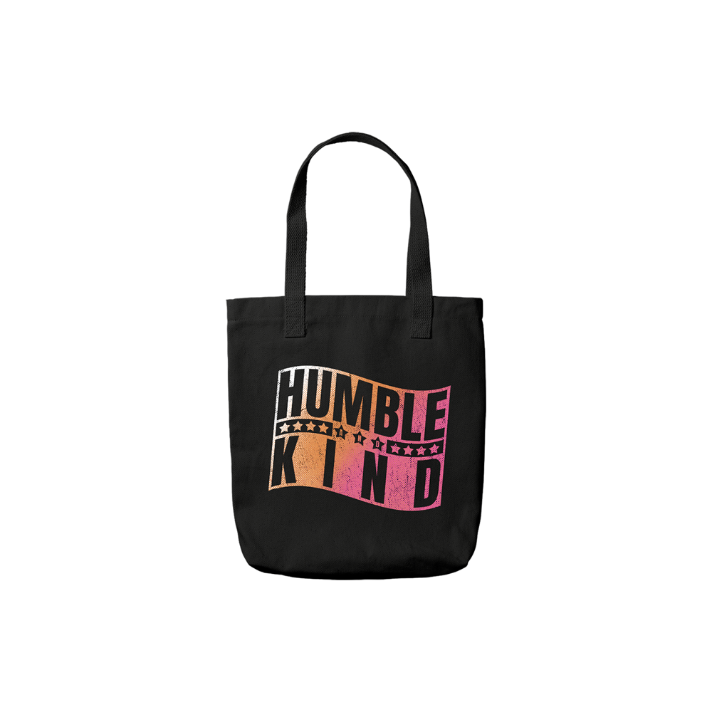 Humble & Kind Black Tour Tote Bag