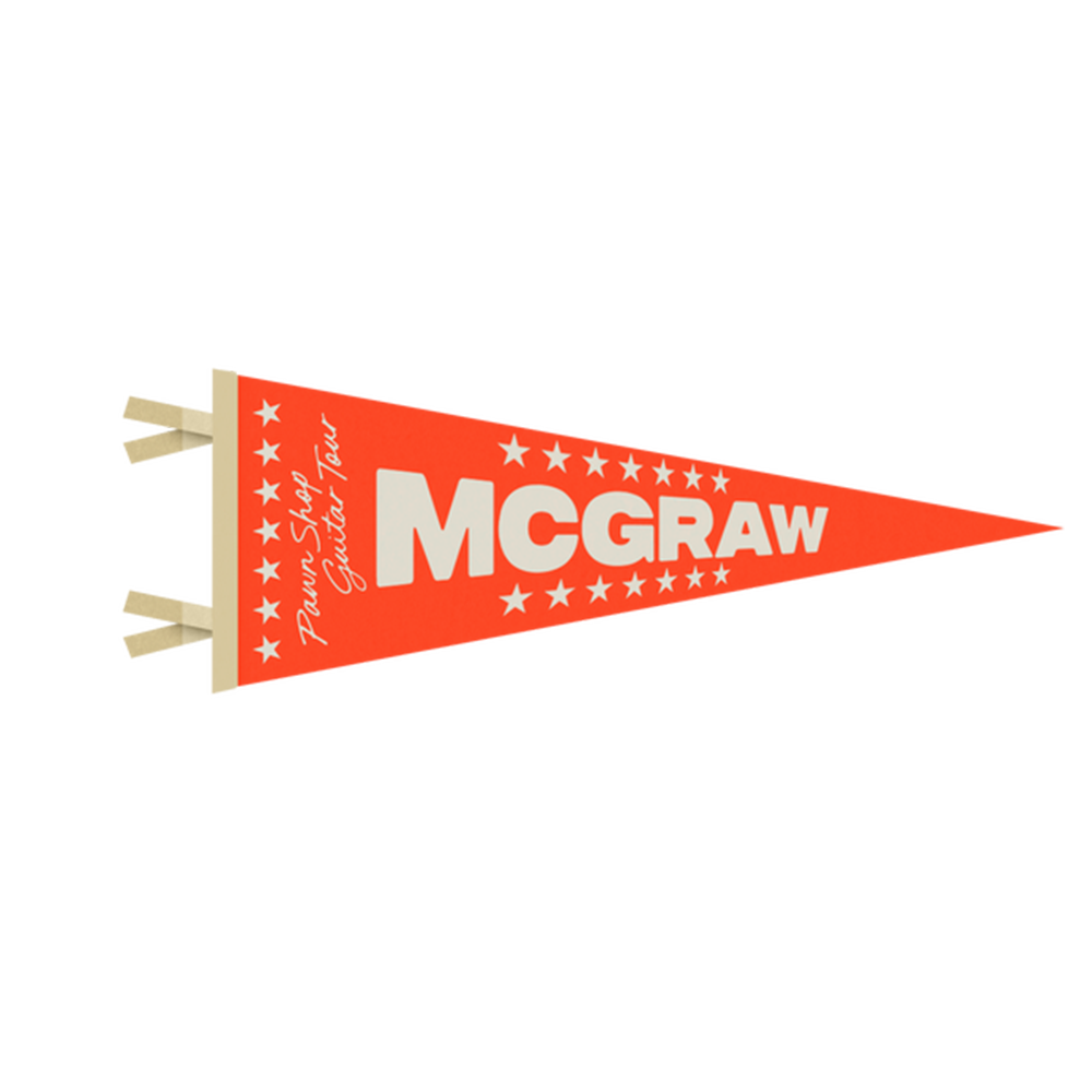 McGraw Fan Club Exclusive Pennant