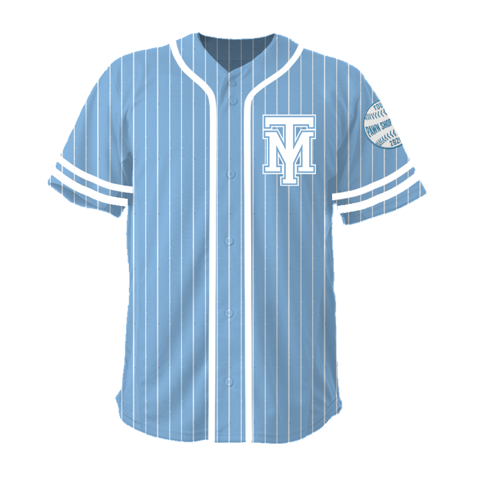 Pawn Shop Guitar Tour Baseball Jersey-2