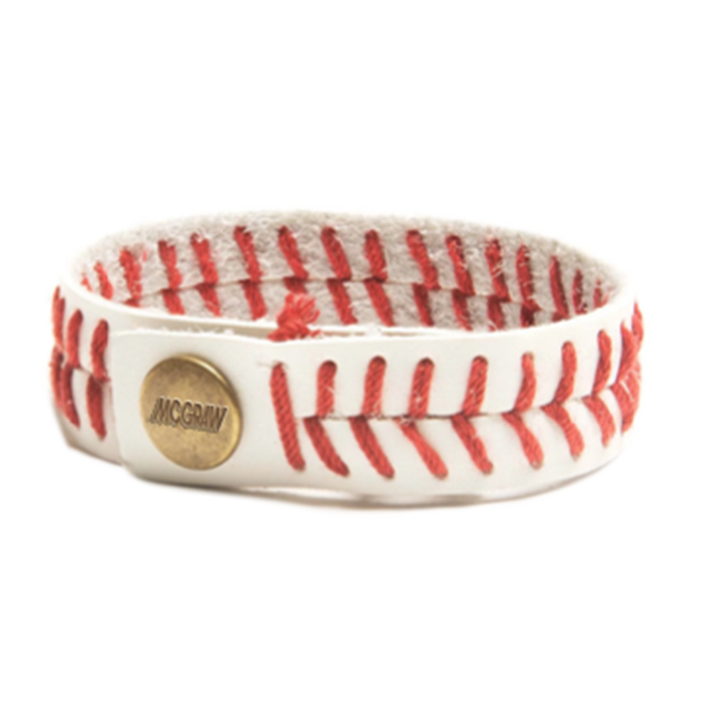 McGraw Baseball Stitch Bracelet