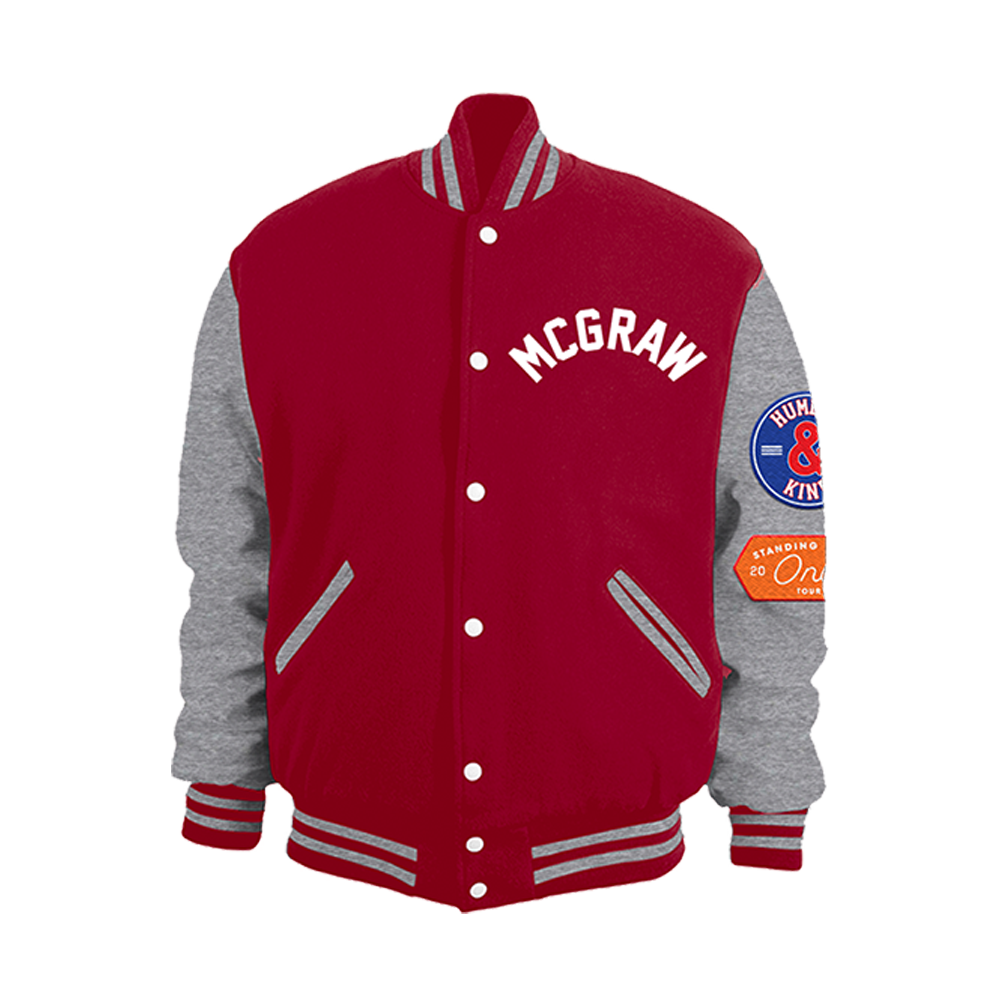 SRO Varsity Jacket Front